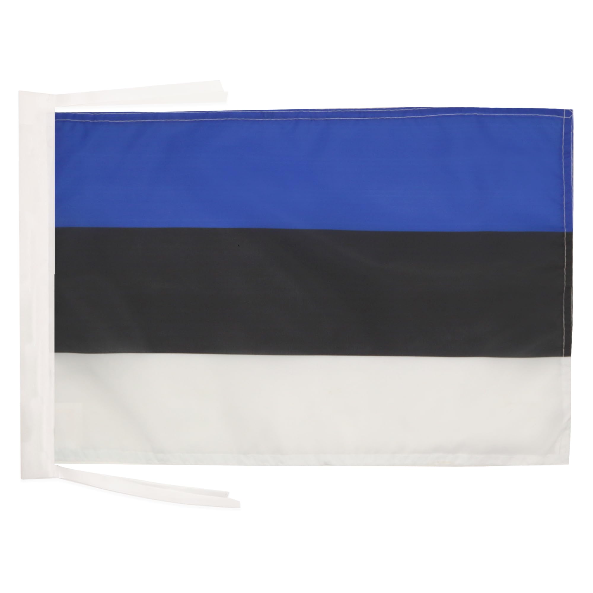 AZ FLAG - Estonia Flag - 18'' x 12'' - 100% Polyester Estonian Small Banner with Two Cords - Fade Resistant - Vivid Colors - 18x12 in - 45x30 Cm โ image 1