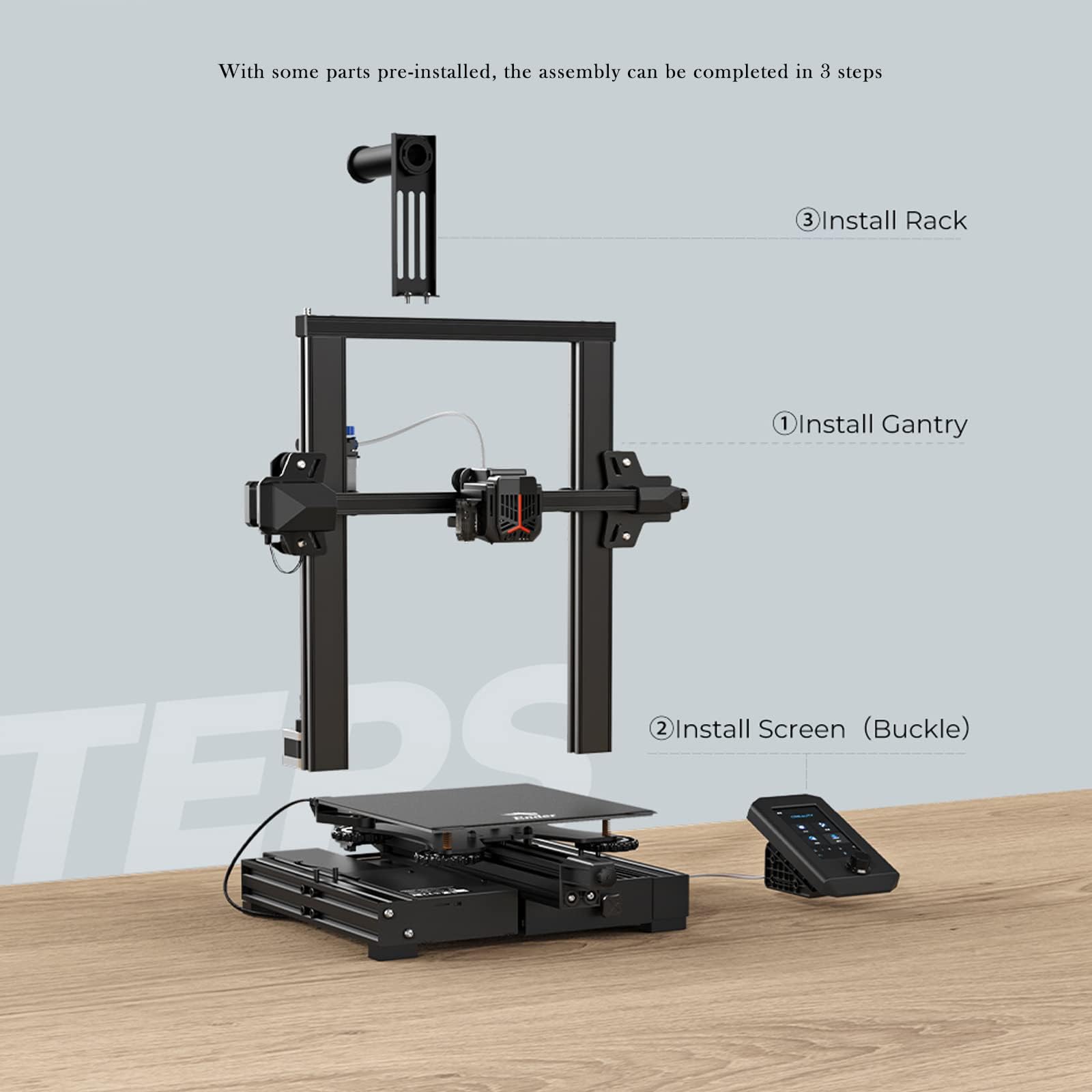 Mua 3D Printer Ender 3 v2 Neo Creality Offically New Upgrade Version ...