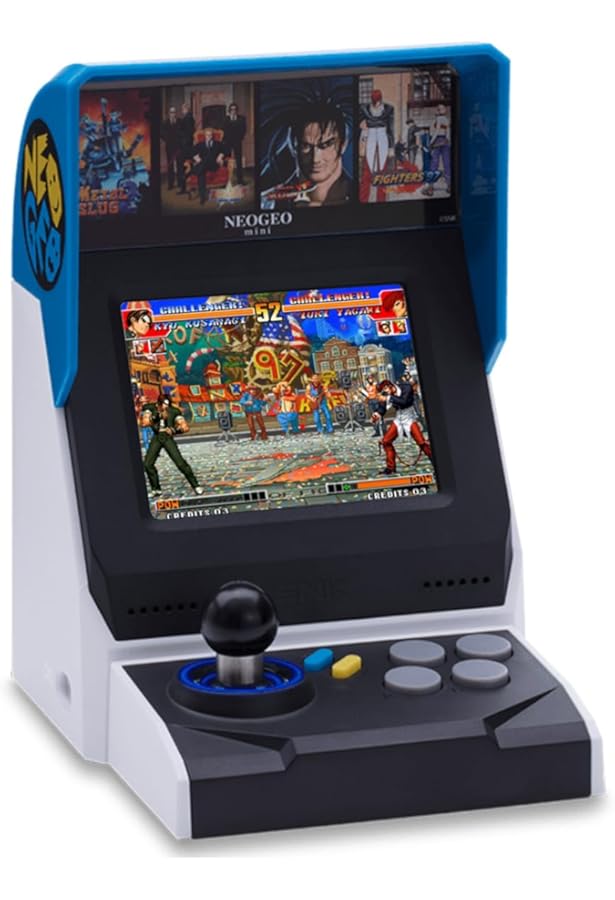 Amazon.com: NEOGEO Mini Console Red, White and Blue USA