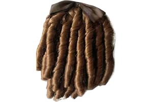 BOOW Romantic Ringlet Baroque Rococo Wig 18th Century Colonial Lady Civil War Ball Gown Costume Wig (1223Golden Brown)