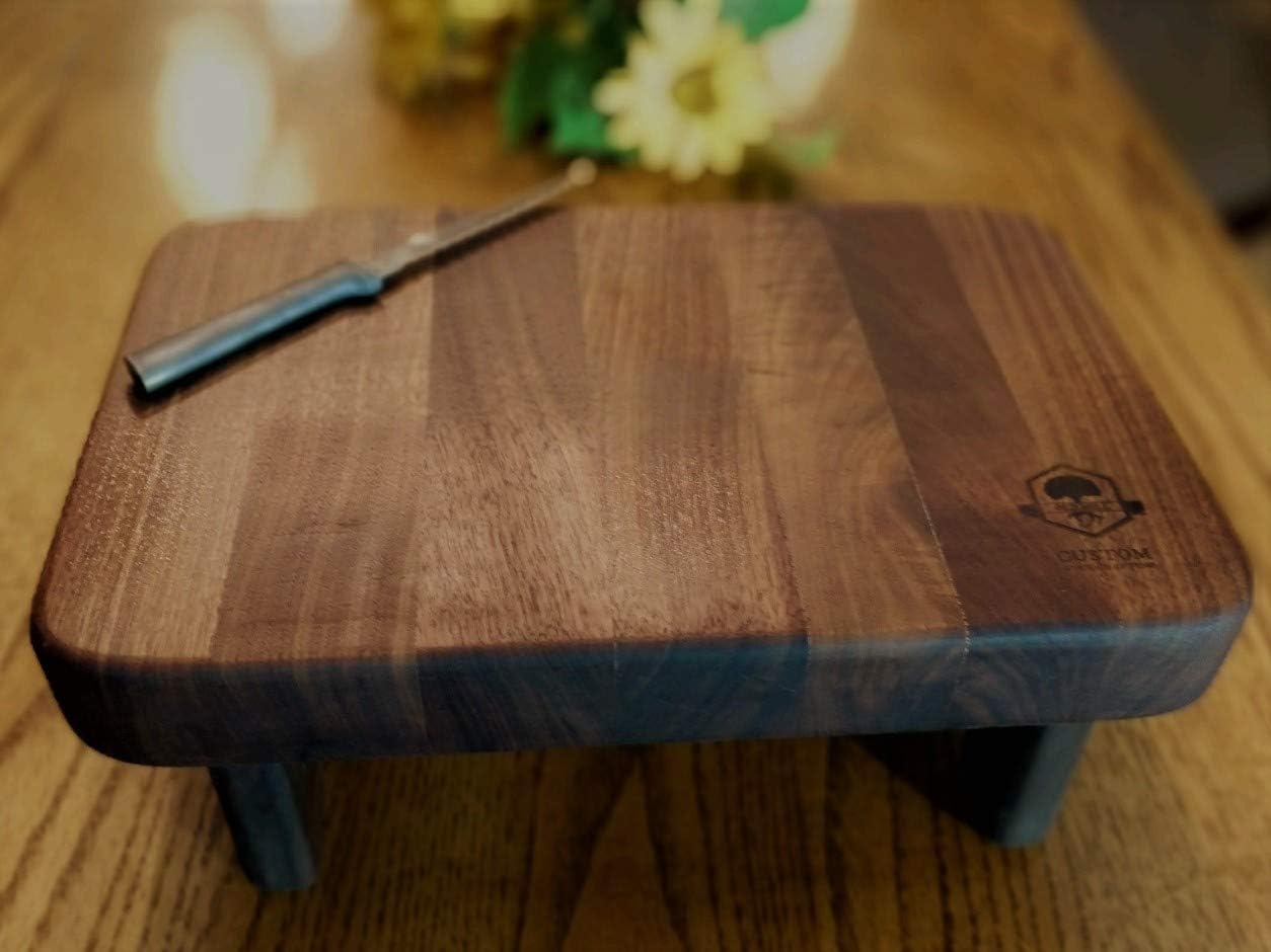Raised Walnut Cutting Board Kitchen & Dining