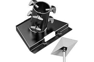 Starlink Gen 3 Pipe Adapter, Starlink Pole Mount, Starlink Mounting Kit, Starlink V3 Mount Plate Roof Mount for Starlink Stan