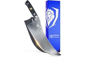 DALSTRONG Meat Cleaver Knife - 9 inch - 'The Ravager' - Shogun Series Elite - Japanese AUS-10V Super Steel Kitchen Knife - Bl