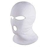3 Hole Winter Knitted Mask, Outdoor Sports Full