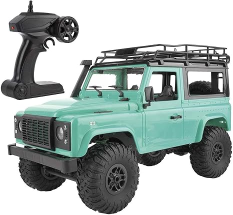 Amazon Co Jp ラジコンカー Rcカー2 4gラジコンオフロードカー 屋外四輪駆動クラウアーrcモデルの男の子と女の子の子供のための車のおもちゃ 難しい地形を簡単に征服する メタルグリーン ホーム キッチン