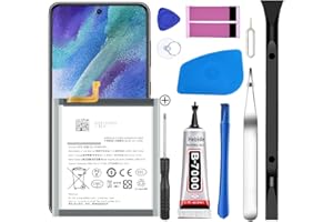 Yuntunele Galaxy S21FE Battery Replacement,Upgraded New Battery for Samsung Galaxy S21 FE 5G SM-G990U|SM-G990B with Adhesive Tape Professional Tool Kit