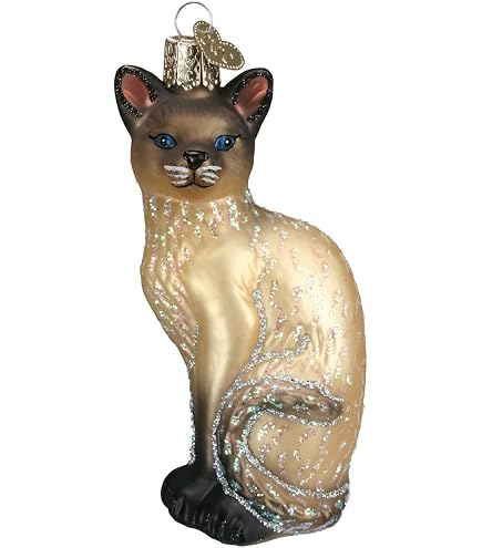 Amazon.com: 2025 Siamese Cat Christmas Ornament Keepsake,Siamese