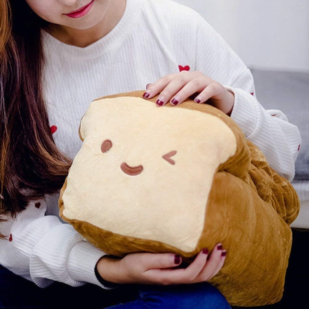 bread plush pillow
