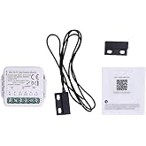 Fafeicy Smart Garage Door Opener Module with Tuya App Voice Control Compatible with for Convenient Remote Operation (QS-WIFI-S10-C03)
