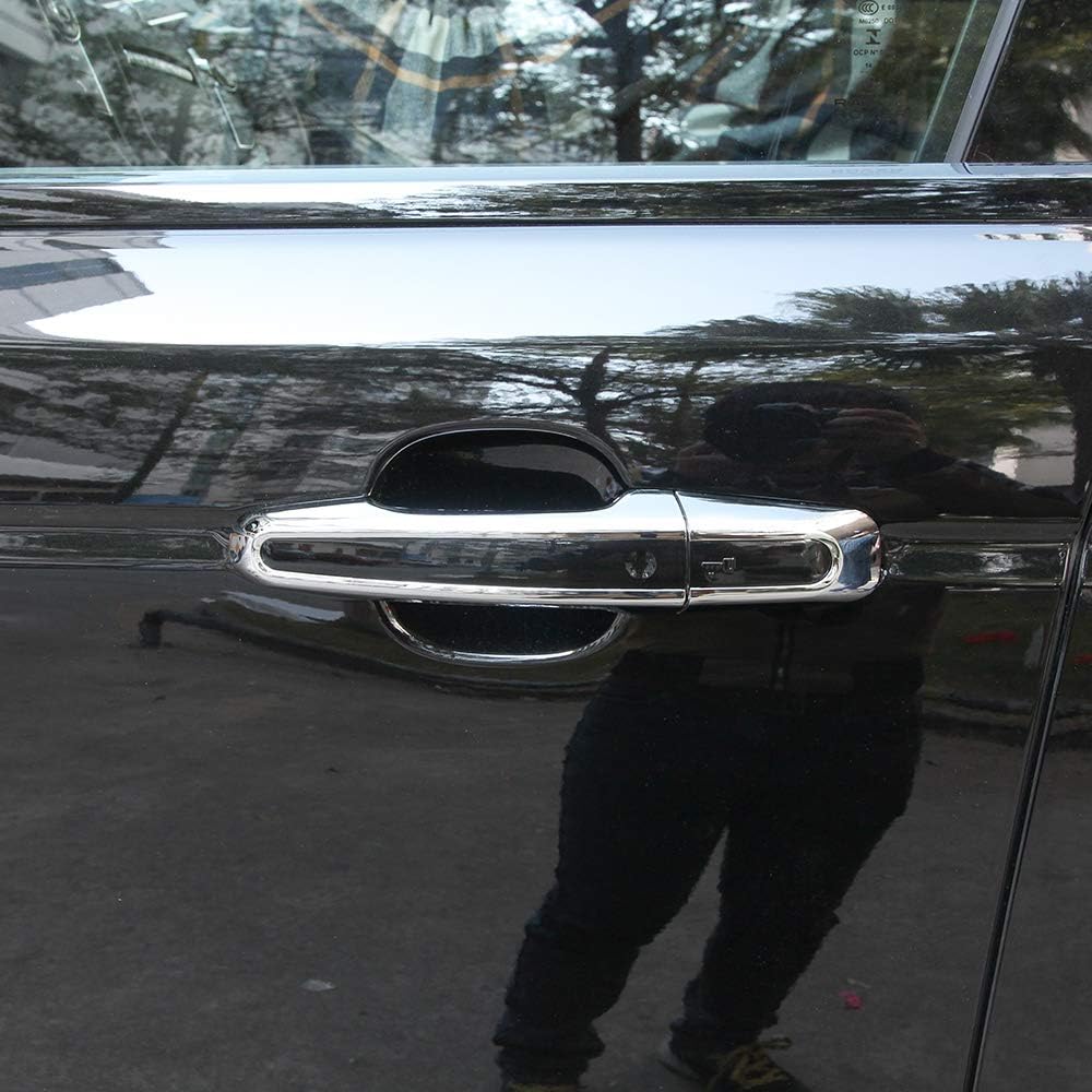 ABS Chrome Car Door Handle Cover Trim For Jaguar FPace X761 XE X760 XF