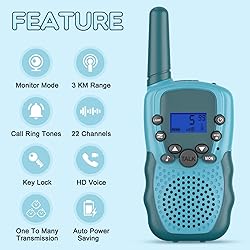 Selieve Walkie Talkies for Kids, Rechargeable Kids