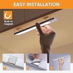 ROMECH Under Cabinet Light, 53 LED 3 Color Temps