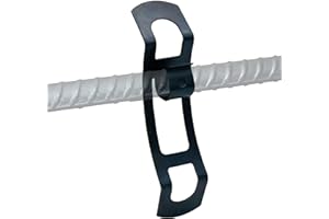 BADGER REBAR PRODUCTS Badger Grip Clip - No Concrete Rebar Wire Ties Needed – Adjustable Rebar Connector for Faster Reinforcement Assembly – Ideal for Cages, Piers, Columns, Foundations, Floors, and Walls - 12 Count