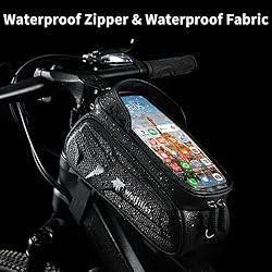 WOLFILIST Bike Bag - Waterproof Bike Frame Bag with