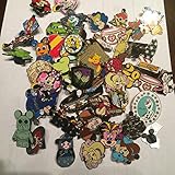 Disney Hidden Mickey Cast Lanyard Collector Badge Pin LOT of 50 Pins NO DOUBLES