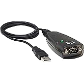 Tripp Lite Keyspan by USA-19HS High-Speed USB Serial Adapter, PC, Mac, Supports Cisco Break Sequence,Black