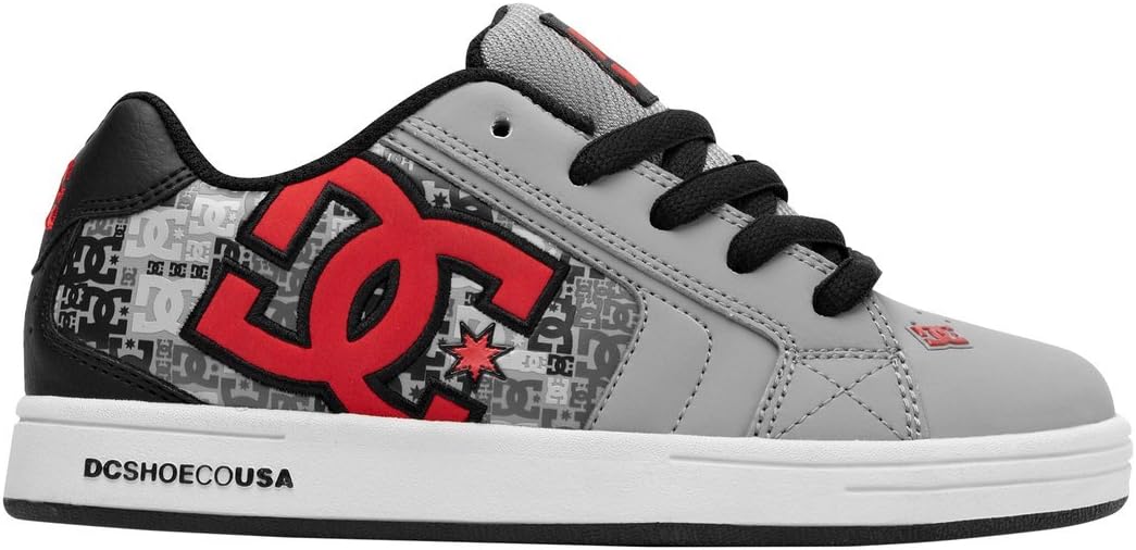 DC Men�s Net SE Skate Shoe Grey Size 5.5 Big Kid Buy