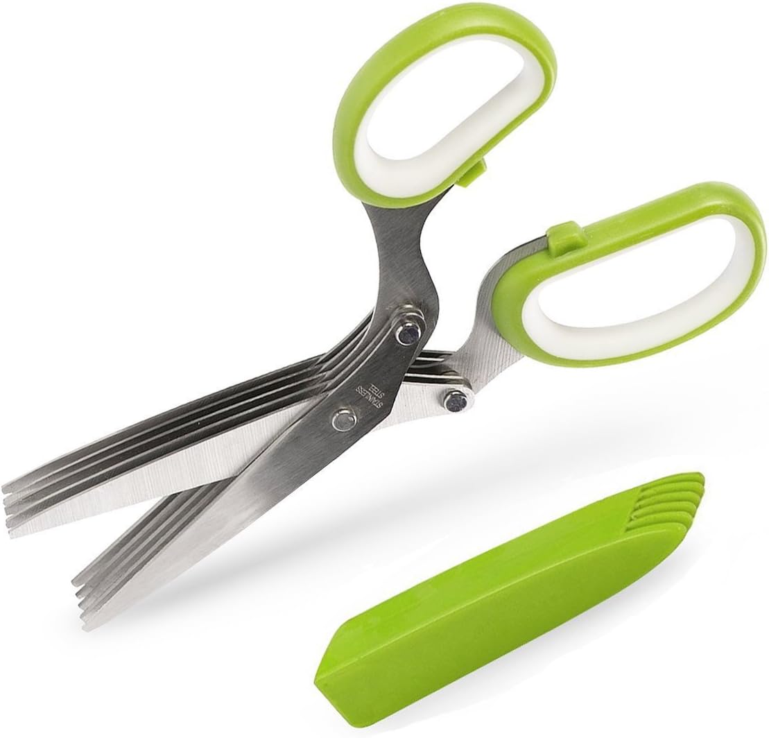 Oberhaus Premium Stainless Steel Herb Scissors