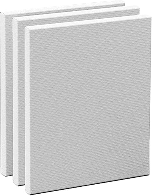 Blank Canvas Board Panels,3Pack,Blank Artist Canvas Panel,Painting