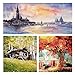 Shuttle Art 52 Pack Real Watercolor Brush Pens, 50 Colors Watercolor Brush Markers with 2 Water Brush Pen,Soft Flexible Tip Perfect for Adult Coloring Books, Manga, Comic, Calligraphy