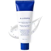 A.LOOPS Korean Moisturizer | PDRN| Korean Face Moisturizer| Skin Barrier | 5% Panthenol, Hyaluronic Acid &amp; Peptide Complex | Non-Comedogenic, Deep Hydration, Dewy Glass Skin Glow, Non-Sticky, 2.8 oz
