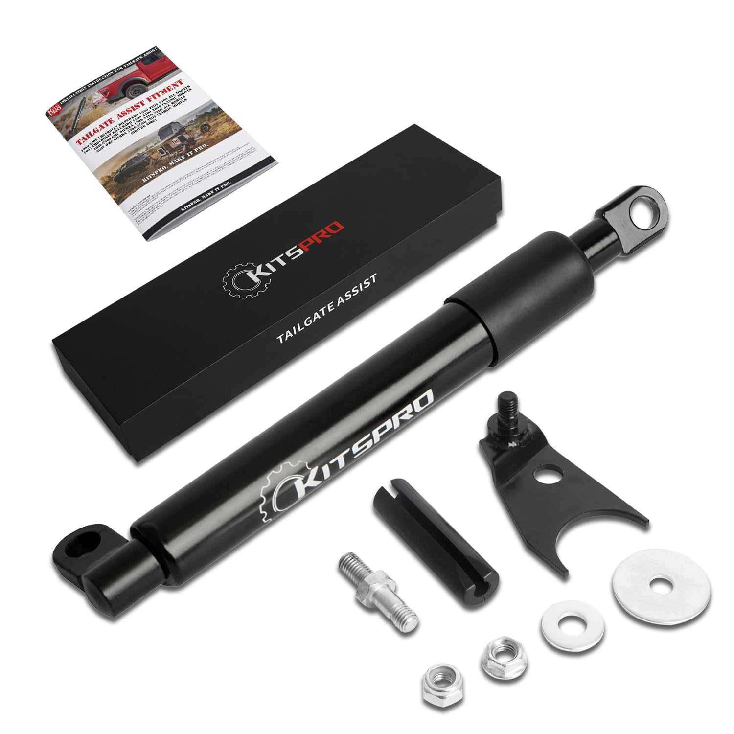 Photo 1 of KitsPro Truck Tailgate Assist for Chevy Silverado and GMC Sierra 1500 2500 3500 All Models 1999-2006 and All Classic Models 2007 Truck Accessories Tailgate Damping Strut, Pack of 1