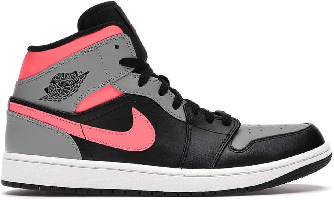 Jordan Herren Air 1 Mid Leather Hot Punch White Trainer 45.5 EU: Amazon.de: Schuhe & Handtaschen