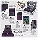 PRO Packing Cubes Lightweight Travel - Packing for Carry-on Luggage, Suitcase and Backpacking Accessories Set, Eggplant - 4 Piece