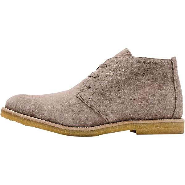 Men\'s Gray Clark Canvas Chukka Boots - Casual Lace-Up Clarks | Shoes | Clarks Gray Leather Casual Lace Up Chukka  main image 3