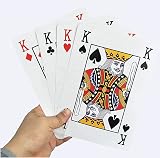 2 UR DOOR Jumbo Playing Cards Deck - Plastic Coated Giant Cards 12x8.5x0.1 cm view 4