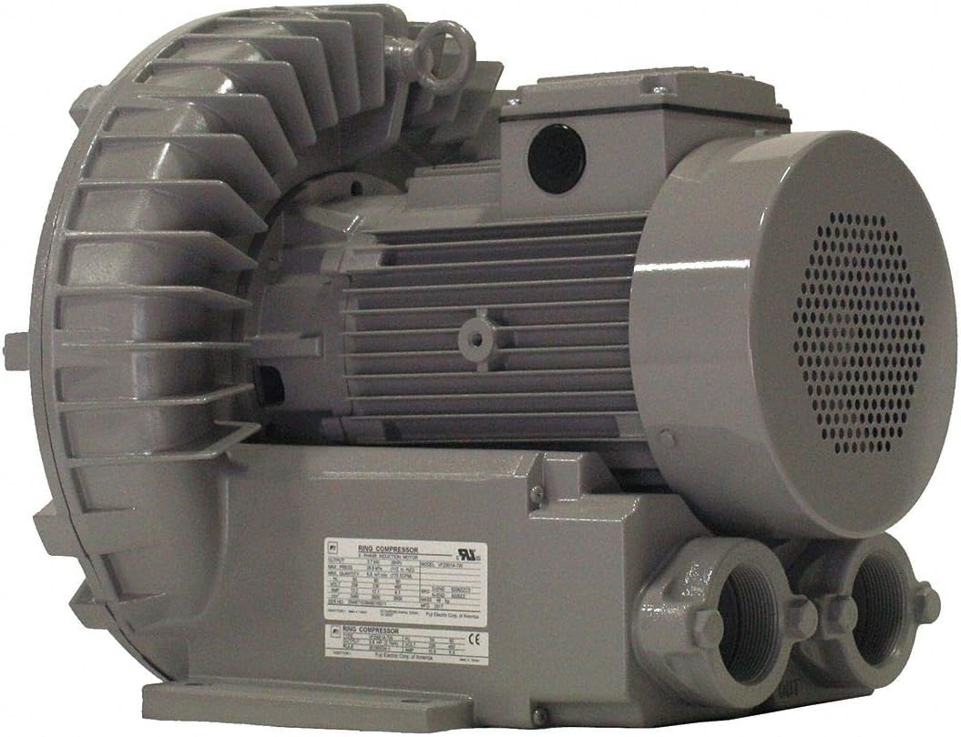 5 Regenerative Blower 3 Phase, 230/460 Voltage, 2" (F) NPT Inlet Size