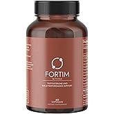 Fortim Male Testosterone Support | Men's Health Supplement | Doctor Formulated for Men's Vitality, Energy & Reproductive Health | Improve Mood & Drive | With Tongkat Ali, Fenugreek | 60 Capsules