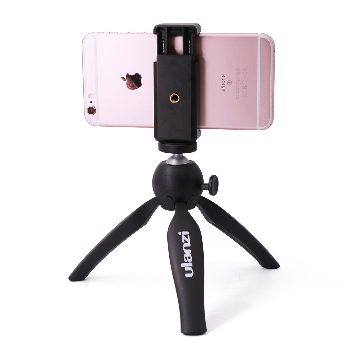 Cell Phone Holder For Desk Universal Clamp Iphone Mount Selfie Sticks