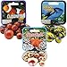 Mega Marbles 3 Pack - Clownfish, Blue Tang, & Starfish Game Nets - Includes 1 Shooter Marble & 24 Player Marbles Per Net