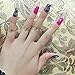 LKE 108pcs 3D Gold Flowers Nail Art Stickers Decals For Nail Tips Decorations Mother's Day Gift