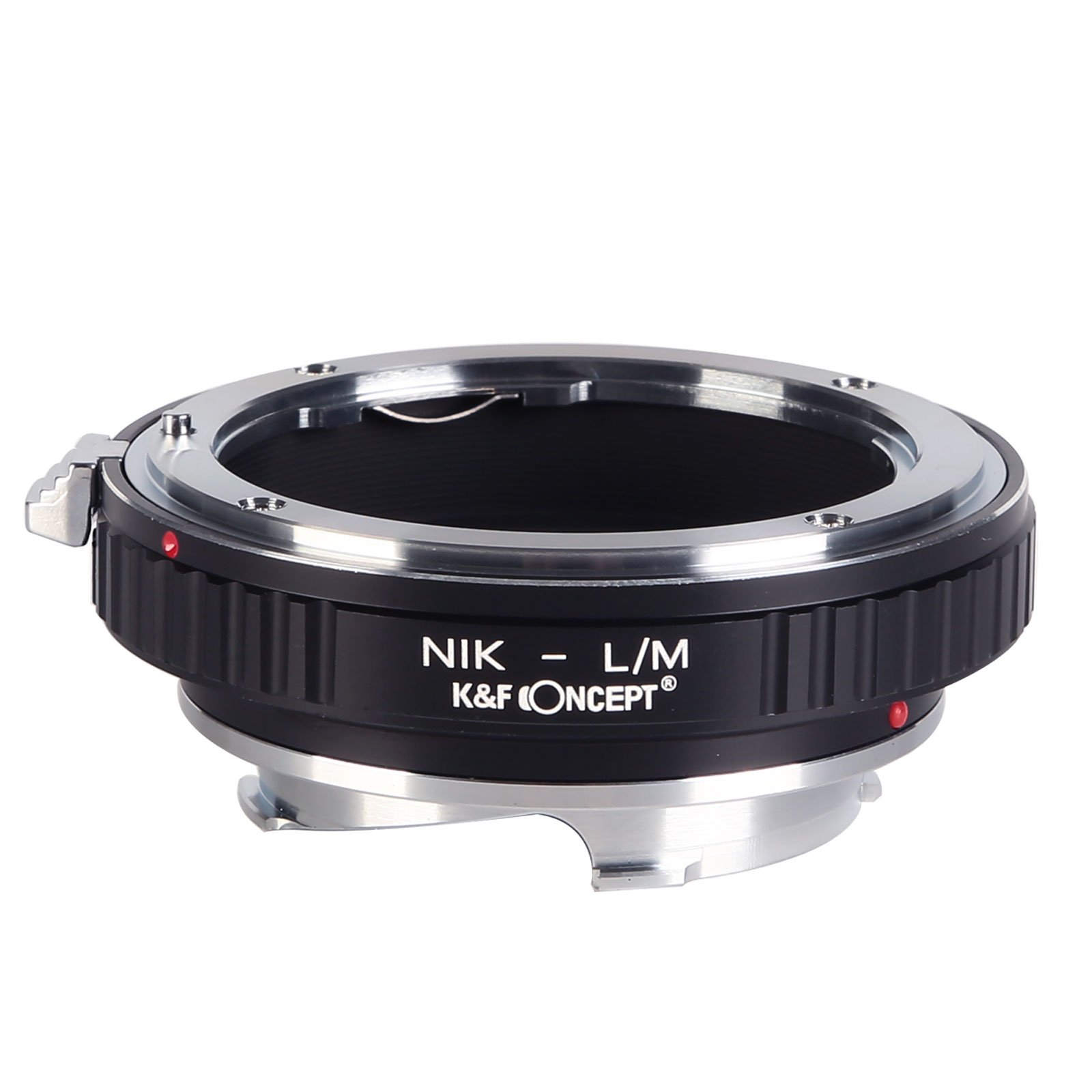K&F CONCEPT Lens Mount Adapter Compatible with Nikon Mount Lens to Leica M Lens Camera Body