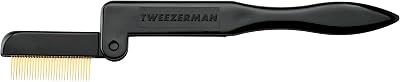 Tweezerman Folding Lash Comb Eyelash Separator Tool for Clump-Free Lashes