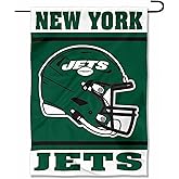 WinCraft New York Jets Helmet Double Sided Garden Banner Flag
