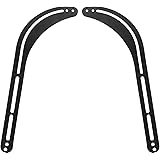 WALI SBR201 Universal Sound Bar Bracket for Mounting Above or Under TV, Fits most 32 to 70 Inch TVs, 33 Lbs Weight Capacity, Black