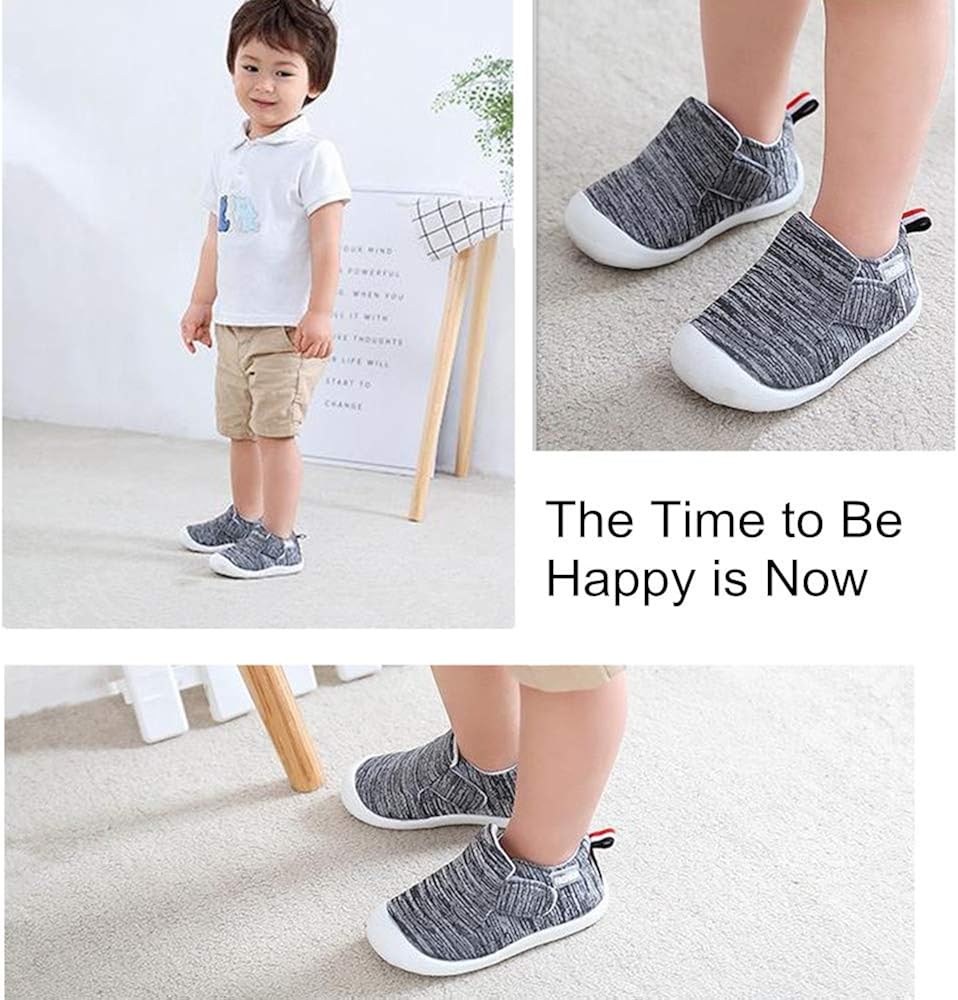  | OAISNIT Baby Boys Girls Sneakers Anti Slip Lightweight Soft Toddler First Walkers for Walking Running | Sneakers