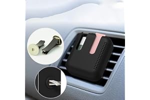 XTLONBOM 2-in-1 Lip Balm Holder for Car,Aromatherapy Diffuser chapstick holder for Car Vent Easy Clip, chapstick car mount Space-Saving Design