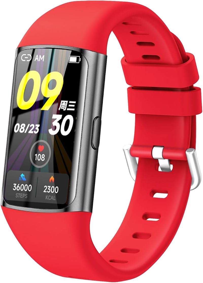 Tipmant Fitness Tracker IP68 Waterproof Heart Rate Pedometer Sleep Monitor