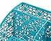 EasyPAG Office Desk Organizer 5 Compartments Desktop Accessories Caddy with Drawer (Dark Teal)