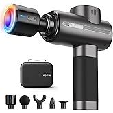 RENPHO Massage Gun Deep Tissue, Back Massager Therapy with Carry Case, Percussion Body Masajeador for Men Women Athletes Back Upgrade, Active Thermacool