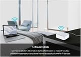 TP-Link TL-WR902AC AC750 Dual Band Travel Router UK Plug view 6