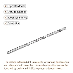 uxcell 8.5mm Twist Drill Bits, High-Speed Steel