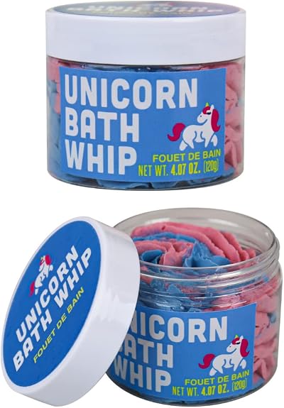 Gift Republic Unicorn Bath Whip Bubblegum Scented Magical Kids Bath Gift
