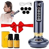 ccⅆ outdoors Electric Handheld Cellulite Massager -12 Adjustable Suction Modes for Anti-Cellulites Massage Therapy (Grey)