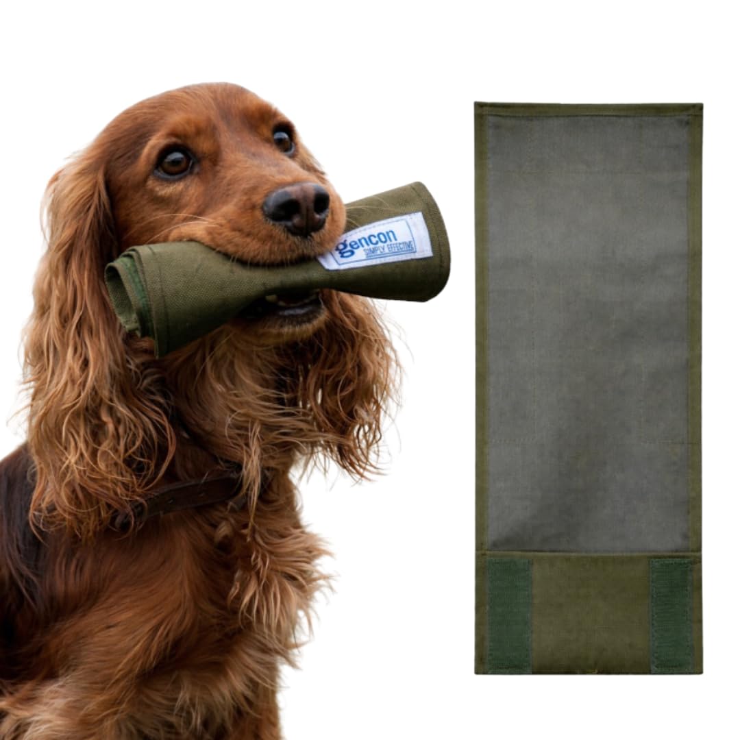 Gencon - Retrieving Roll - Training Aid for Dogs - Soft, Gentle & Durable - Teaches Fetch and Delivery to Hand - Practical Dog Training & Behaviour Aid - Made in Britain
