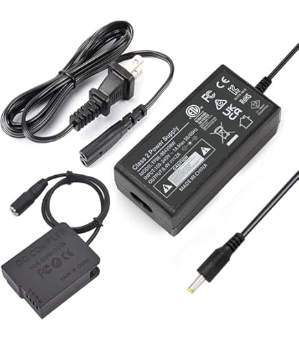 Amazon.com : HY1C DMW-DCC11 Dummy Battery DC Coupler DMW-AC8 AC